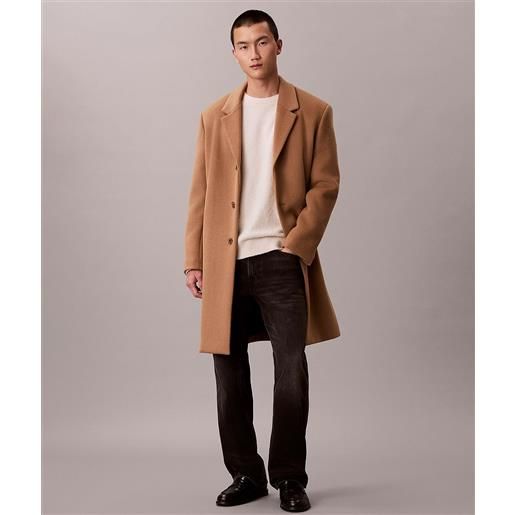 CALVIN KLEIN JEANS calvin klein soprabito in misto lana uomo