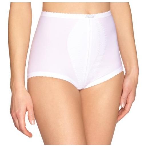 Playtex guaina intimo modellante in microfibra - regina di quadri donna x1, bianco, 5/xl