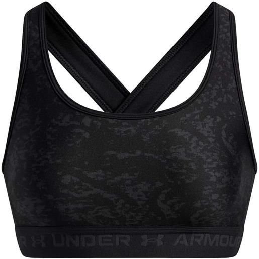UNDER ARMOUR reggiseno crossback mid print