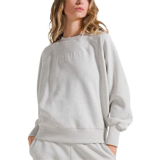 DEHA felpa girocollo lurex donna