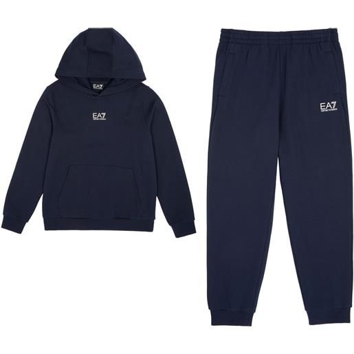 EA7 EMPORIO ARMANI tuta core garzata bambino