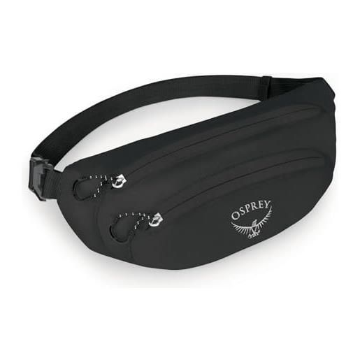 Osprey ultralight accessori da viaggio, 2l, nero waist pack, taglia unica