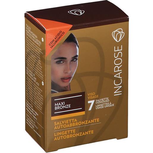 Incarose maxi bronze 7 salviettine autoabbronzanti - - 904547736