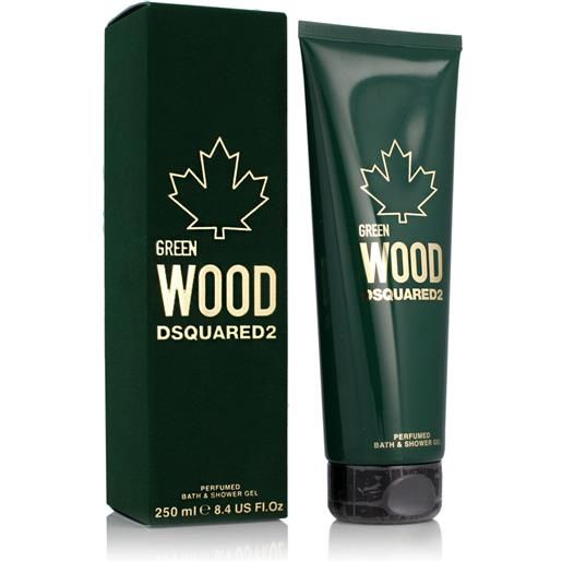 Dsquared2 green wood gel doccia profumato (uomo) 250 ml