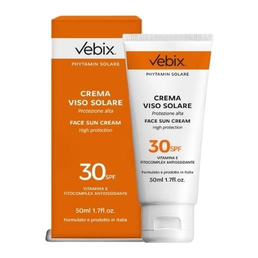 Vebix phytamin solare crema viso spf30 -