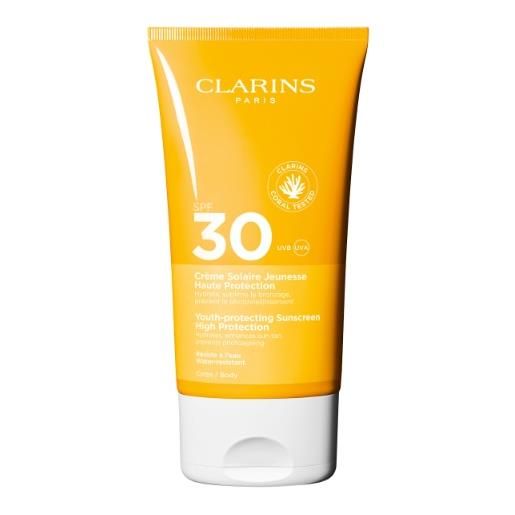 Clarins crème solaire jeunesse crema solare giovinezza protezione alta spf30 corpo 150 ml - 150 ml