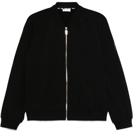 LIU JO felpa con zip - nero