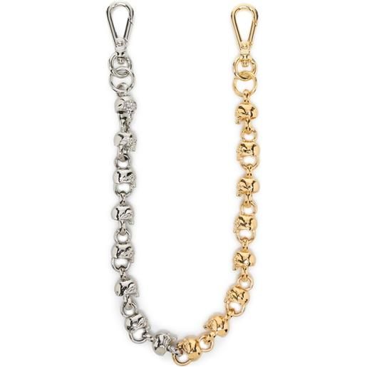 Mastermind World portachiavi con catena - argento