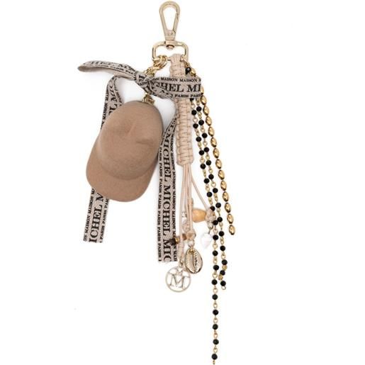 Maison Michel portachiavi martina - toni neutri