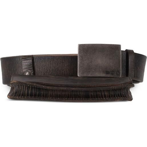 DSQUARED2 cintura in pelle - marrone