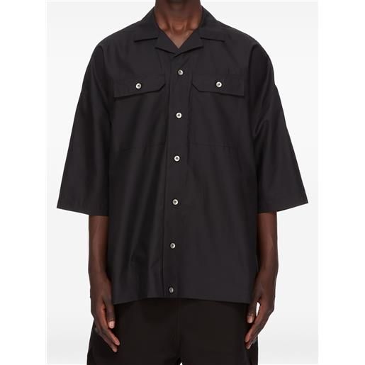 Rick Owens camicia magnum tommy - nero