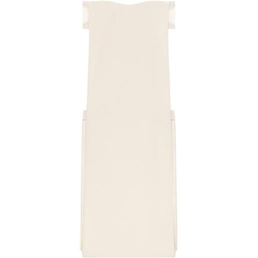 Courrèges abito corto con cut-out - toni neutri