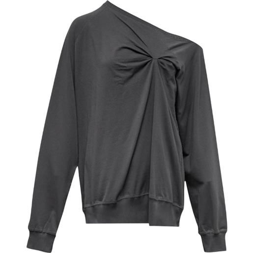 Hache top a maniche lunghe - grigio