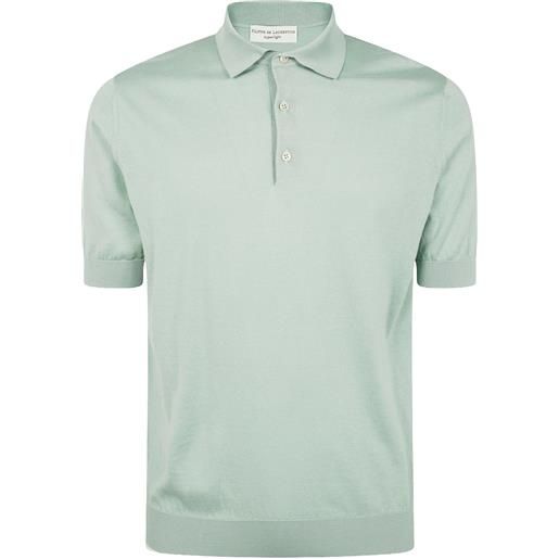 Filippo De Laurentiis polo in maglia - verde
