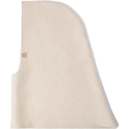 Brunello Cucinelli passamontagna con logo - toni neutri