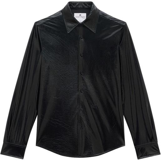 Courrèges camicia - nero