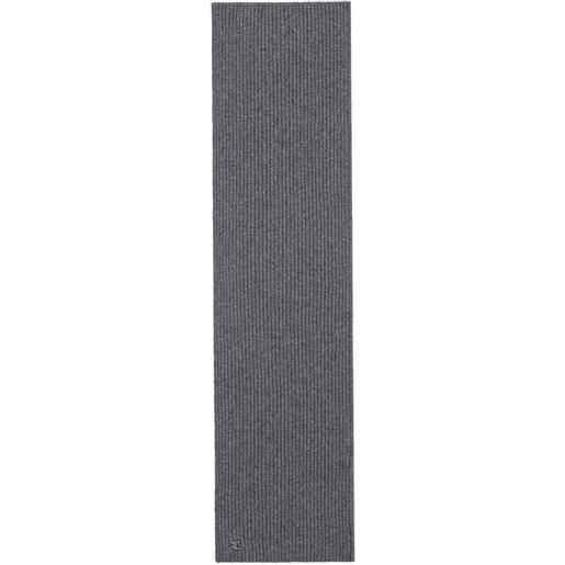 Courrèges sciarpa a coste - grigio