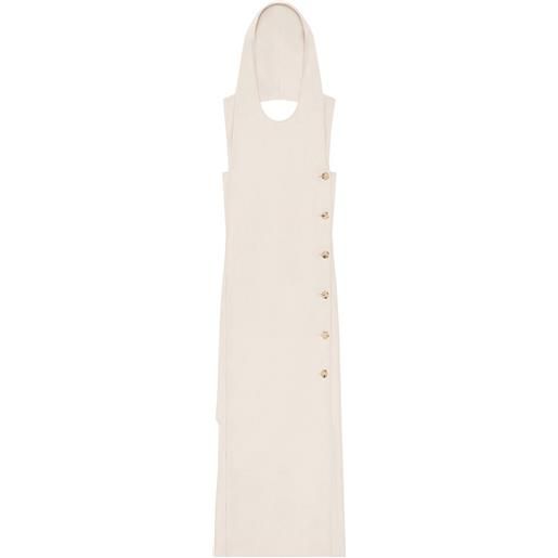 Courrèges abito oblique - toni neutri