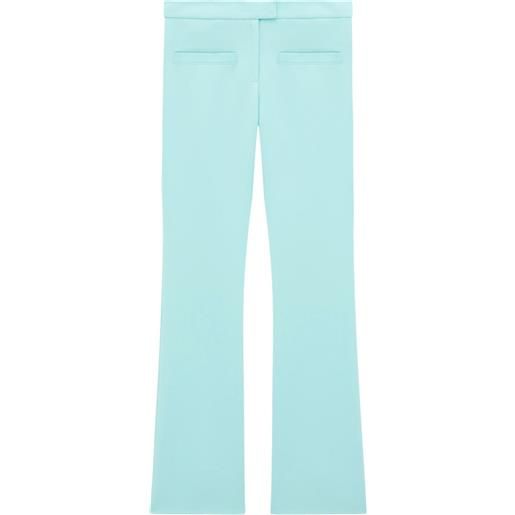 Courrèges pantaloni svasati - blu
