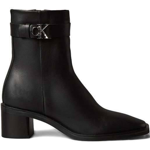 Calvin Klein Jeans stivali con fibbia 55mm - nero
