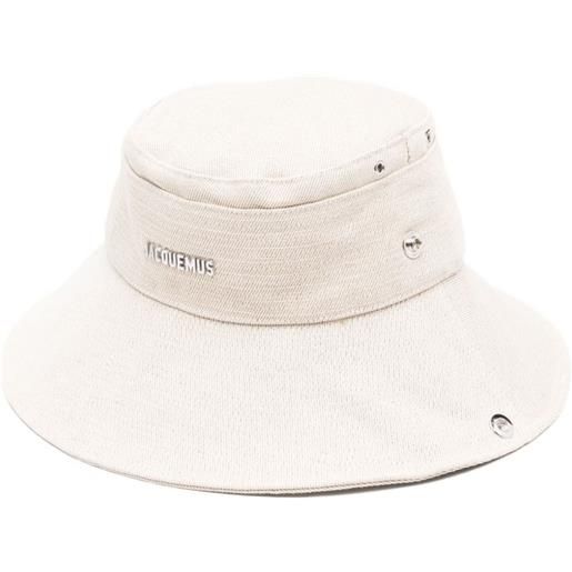 Jacquemus cappello bucket le bob de-nimes - toni neutri