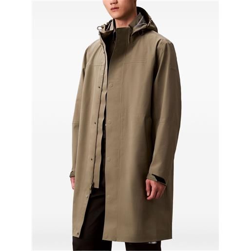 Calvin Klein cappotto 3 in 1 con cappuccio - marrone