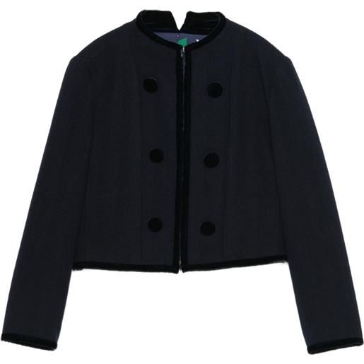 Emporio Armani giacca con bottoni - blu