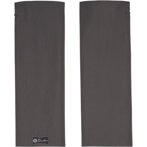 Jean Paul Gaultier ghette con vita elasticizzata - grigio