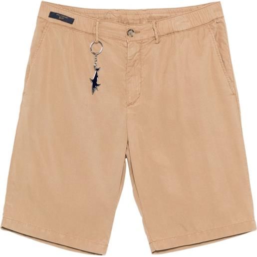 Paul & Shark shorts con portachiavi - marrone