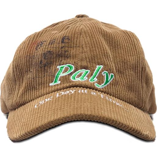Paly cappello con logo - marrone