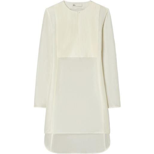 Tory Burch tunica con inserti - toni neutri