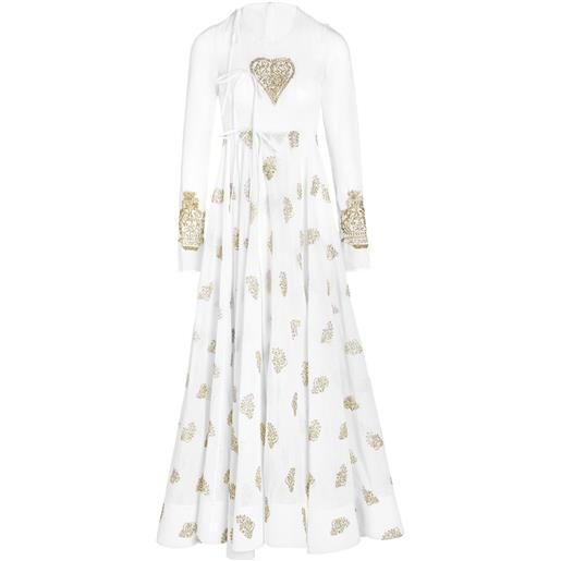 Giambattista Valli abito con ricamo - bianco