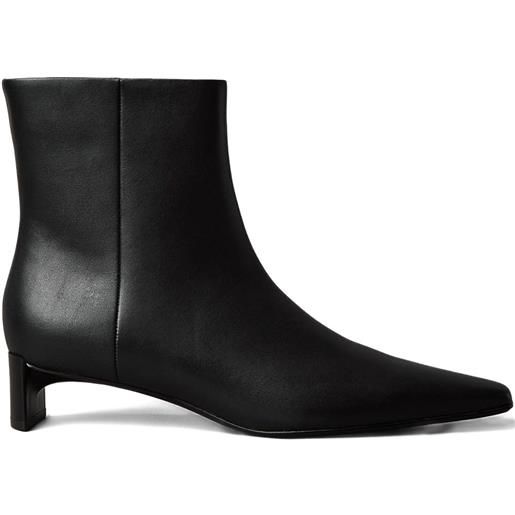 Calvin Klein stivali a punta - nero