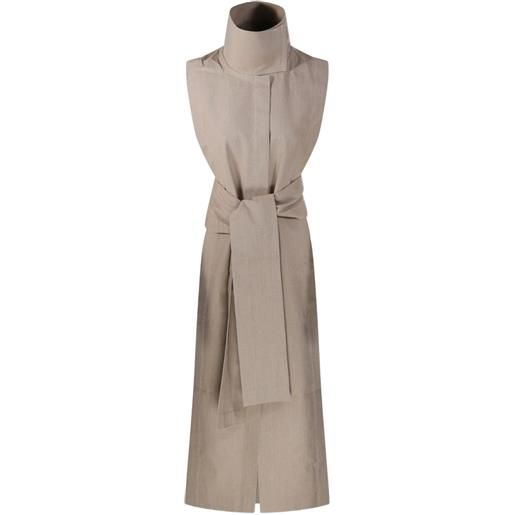 Di Stavnitser giacca con scollo a imbuto - toni neutri