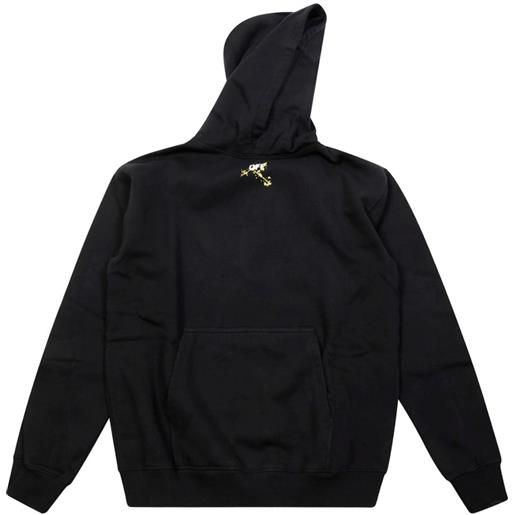 Off-White Kids felpa con cappuccio - nero
