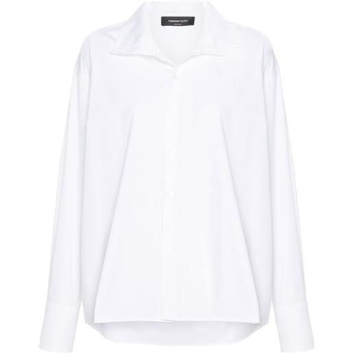 Fabiana Filippi camicia a collo alto - bianco