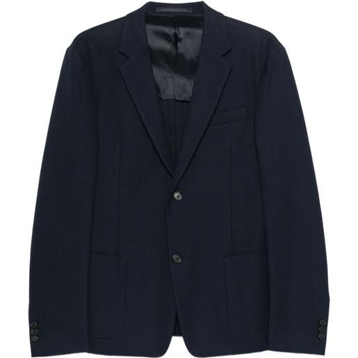 Prada blazer monopetto - blu