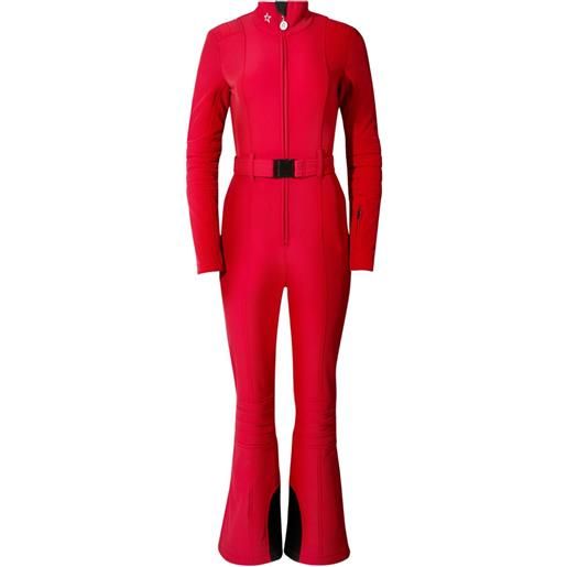 Perfect Moment tuta da sci con cintura - rosso