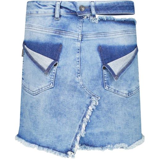 Ottolinger minigonna denim - blu