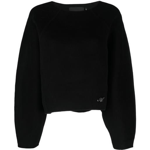 Axel Arigato maglione con ricamo - nero