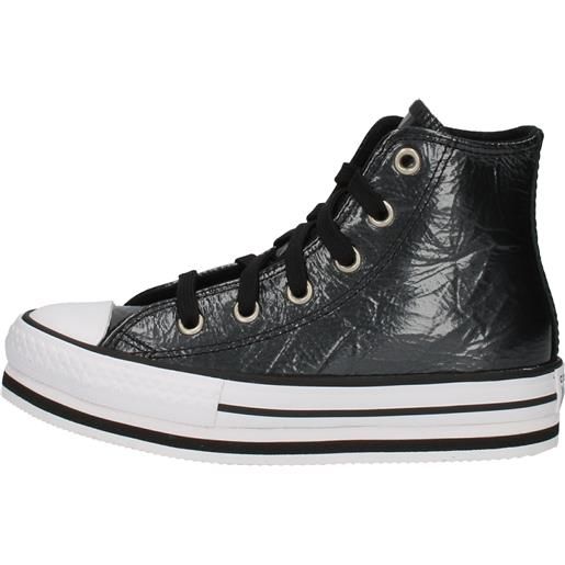 Converse sneakers in pelle laminate