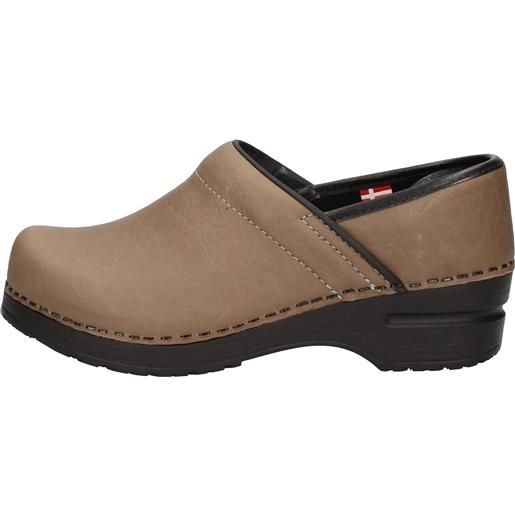 Sanita origina madrid zoccoli in pelle martellata