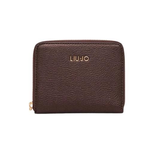 Liu Jo portafoglio in ecopelle effetto saffiano con portamonete
