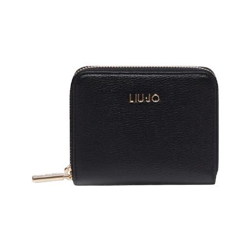 Liu Jo portafoglio in ecopelle effetto saffiano con portamonete