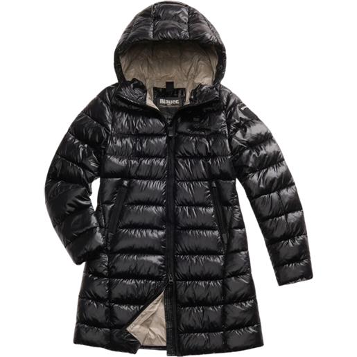 Blauer adelaide impermiabile trench lungo