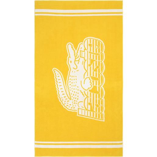 LACOSTE l icons telo mare - giallo