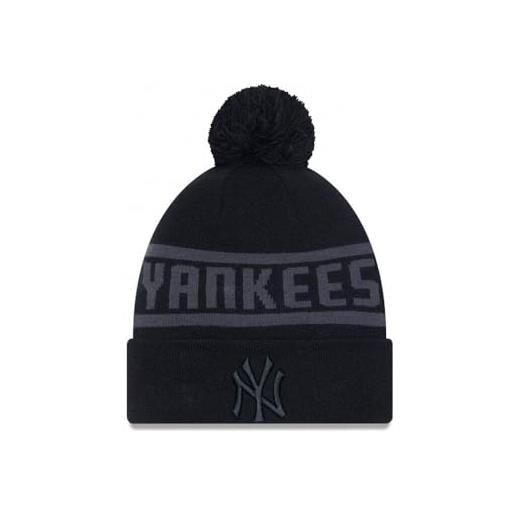 New Era mlb new york yankees tonal cuff beanie nero, nero , etichettalia unica
