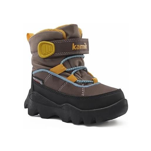 Kamik stance3, stivali da neve unisex-bambini, sty, 27 eu