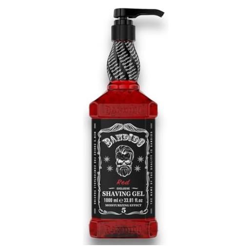 Bandido shaving gel gel da barba 1000ml (red - blue) (red)
