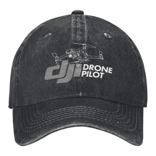 RAAXIHL d-djiis pilota drone operatore lavato berretto baseball street style cappello trucker primavera uomo donna tennis skate design cappellini baseball calore invernale